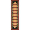 Southwestern Farm - Red-CabinRugs Southwestern Rugs Wildlife Rugs Lodge Rugs Aztec RugsSouthwest Rugs