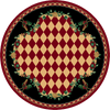 Southwestern Farm - Red-CabinRugs Southwestern Rugs Wildlife Rugs Lodge Rugs Aztec RugsSouthwest Rugs