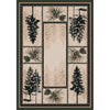 Stoic Forest - Forest-CabinRugs Southwestern Rugs Wildlife Rugs Lodge Rugs Aztec RugsSouthwest Rugs