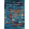 Sunset Canvas - Aqua-CabinRugs Southwestern Rugs Wildlife Rugs Lodge Rugs Aztec RugsSouthwest Rugs