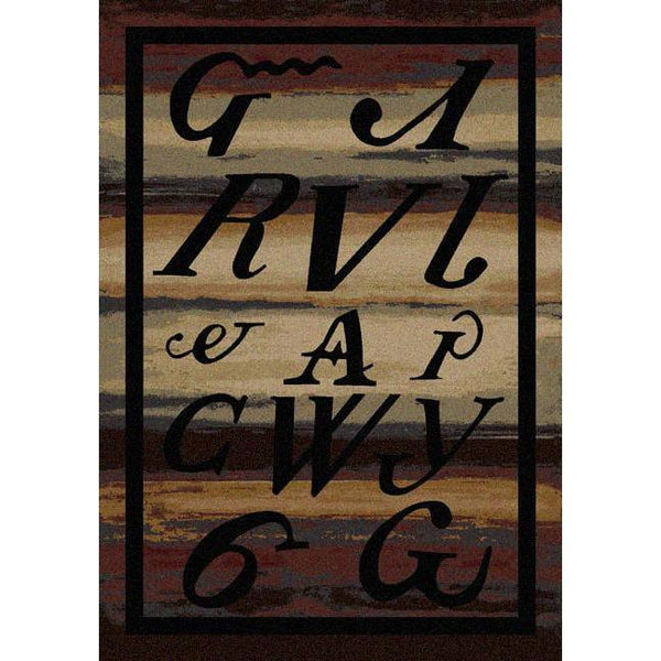 Syllabary-CabinRugs Southwestern Rugs Wildlife Rugs Lodge Rugs Aztec RugsSouthwest Rugs