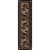 Tangled - Black-CabinRugs Southwestern Rugs Wildlife Rugs Lodge Rugs Aztec RugsSouthwest Rugs