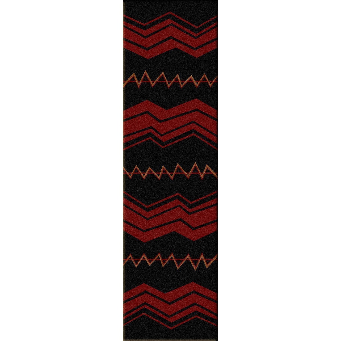 The Way Of War - Black-CabinRugs Southwestern Rugs Wildlife Rugs Lodge Rugs Aztec RugsSouthwest Rugs
