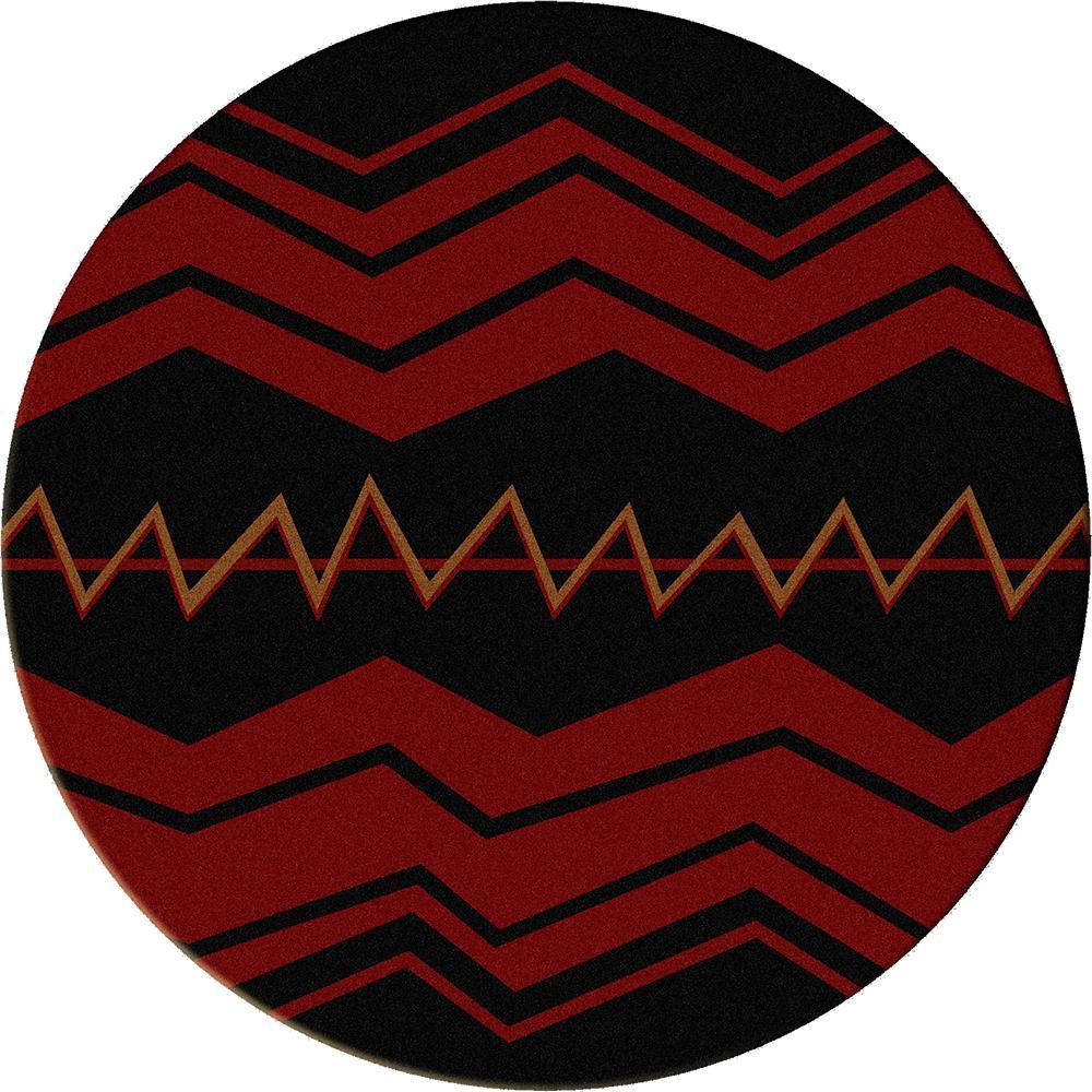 The Way Of War - Black-CabinRugs Southwestern Rugs Wildlife Rugs Lodge Rugs Aztec RugsSouthwest Rugs