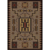 Thunder Catcher - Chestnut-CabinRugs Southwestern Rugs Wildlife Rugs Lodge Rugs Aztec RugsSouthwest Rugs