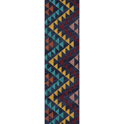 Time Warp - Velvet-CabinRugs Southwestern Rugs Wildlife Rugs Lodge Rugs Aztec RugsSouthwest Rugs