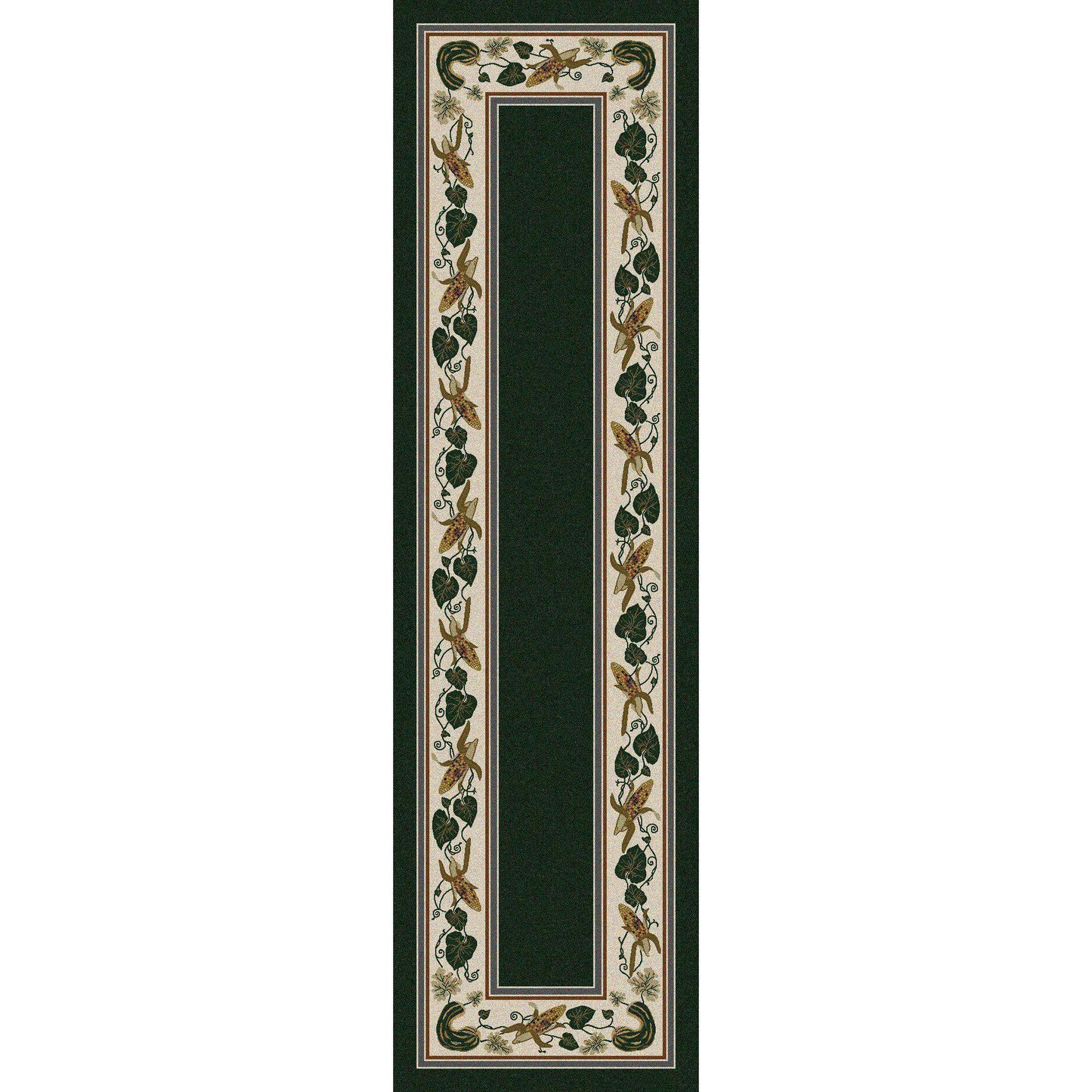 Tres Hermanas - Emerald-CabinRugs Southwestern Rugs Wildlife Rugs Lodge Rugs Aztec RugsSouthwest Rugs