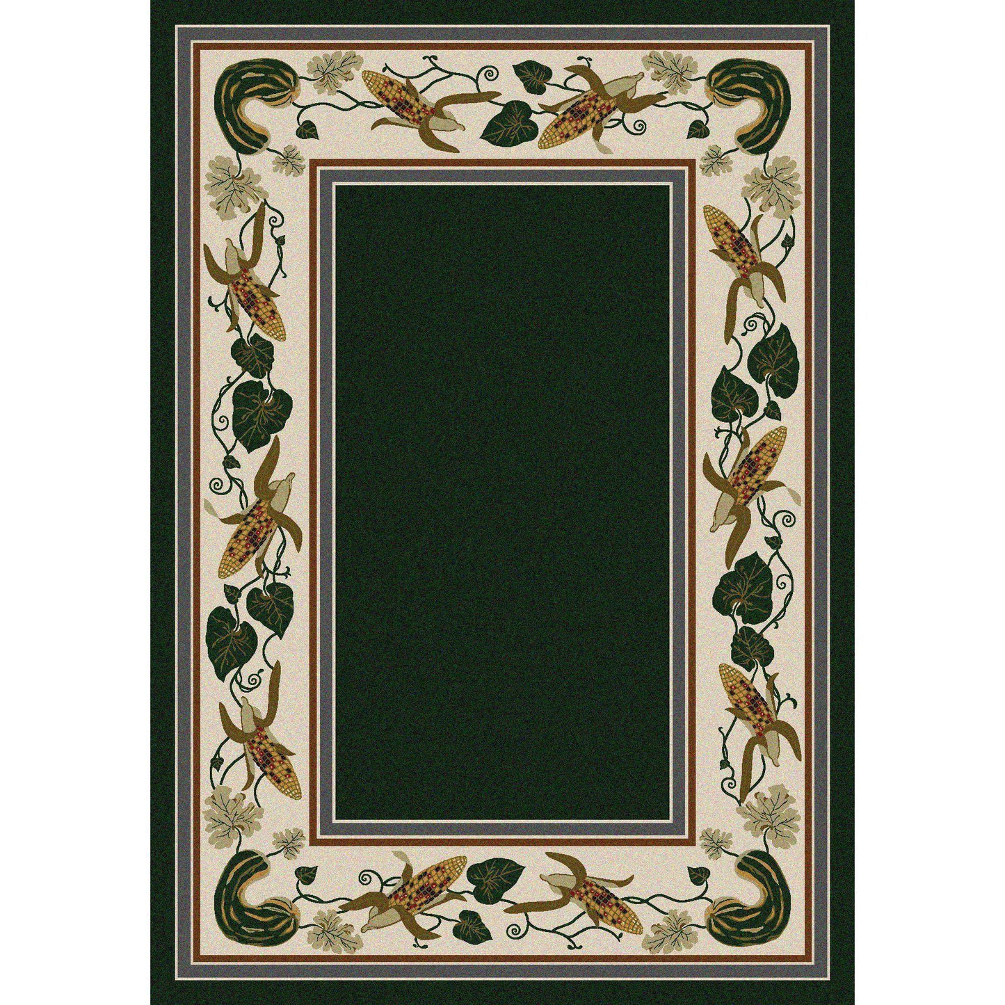 Tres Hermanas - Emerald-CabinRugs Southwestern Rugs Wildlife Rugs Lodge Rugs Aztec RugsSouthwest Rugs