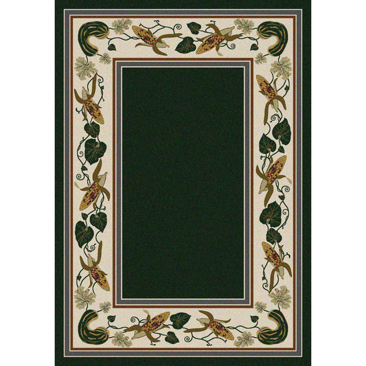 Tres Hermanas - Emerald-CabinRugs Southwestern Rugs Wildlife Rugs Lodge Rugs Aztec RugsSouthwest Rugs