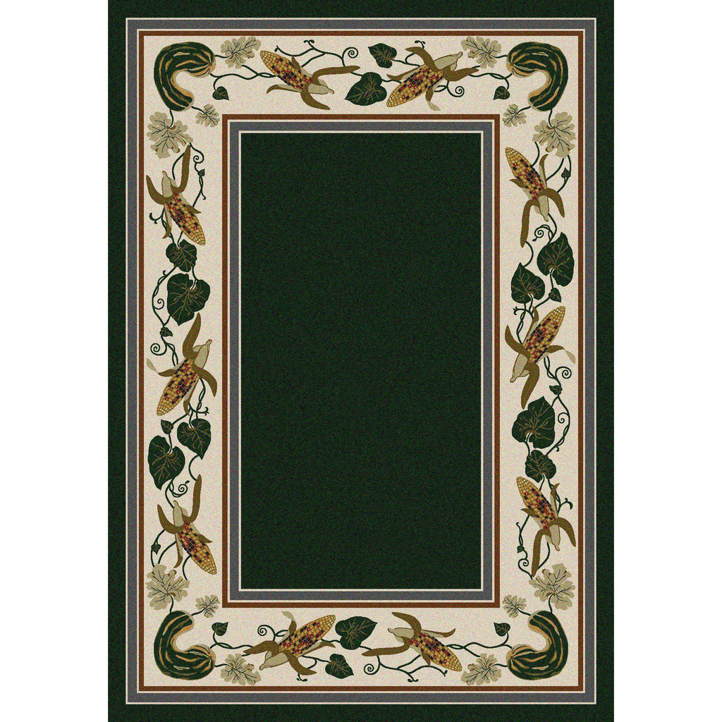 Tres Hermanas - Emerald-CabinRugs Southwestern Rugs Wildlife Rugs Lodge Rugs Aztec RugsSouthwest Rugs