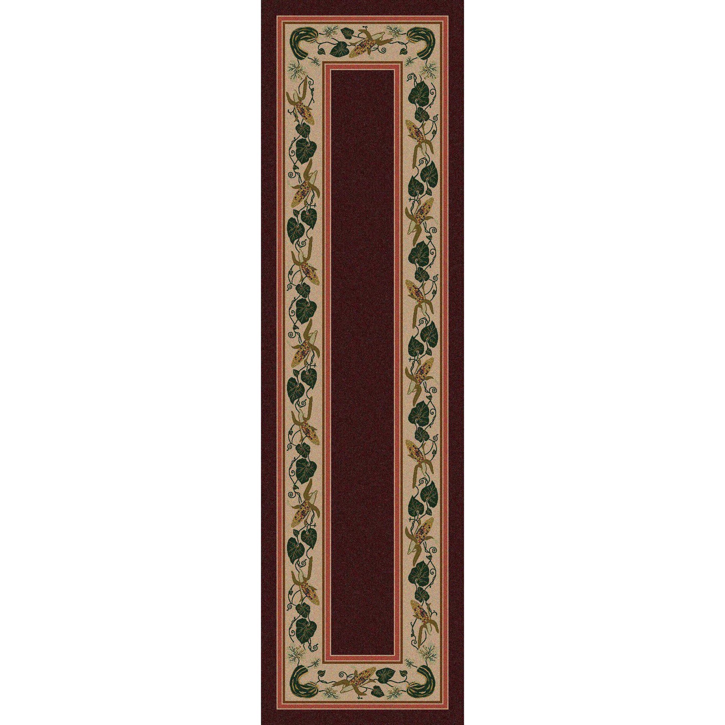 Tres Hermanas - Garnet-CabinRugs Southwestern Rugs Wildlife Rugs Lodge Rugs Aztec RugsSouthwest Rugs