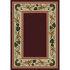 Tres Hermanas - Garnet-CabinRugs Southwestern Rugs Wildlife Rugs Lodge Rugs Aztec RugsSouthwest Rugs