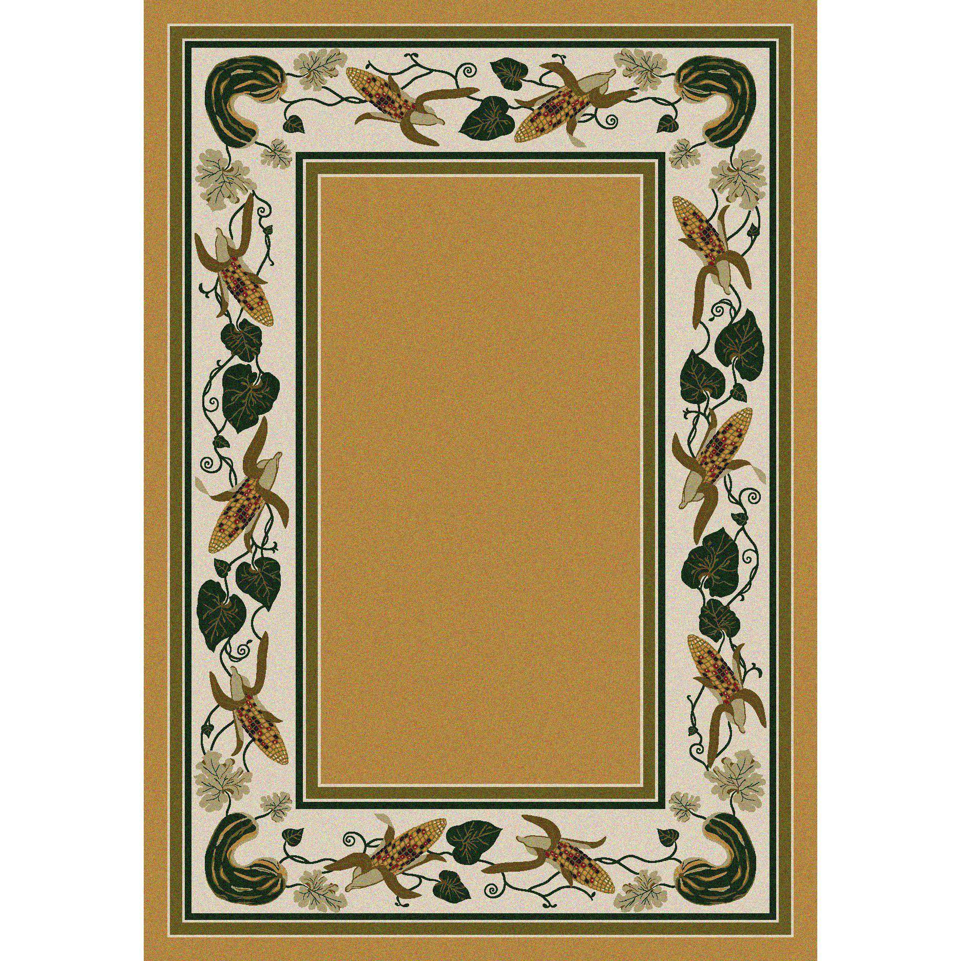 Tres Hermanas - Maize-CabinRugs Southwestern Rugs Wildlife Rugs Lodge Rugs Aztec RugsSouthwest Rugs