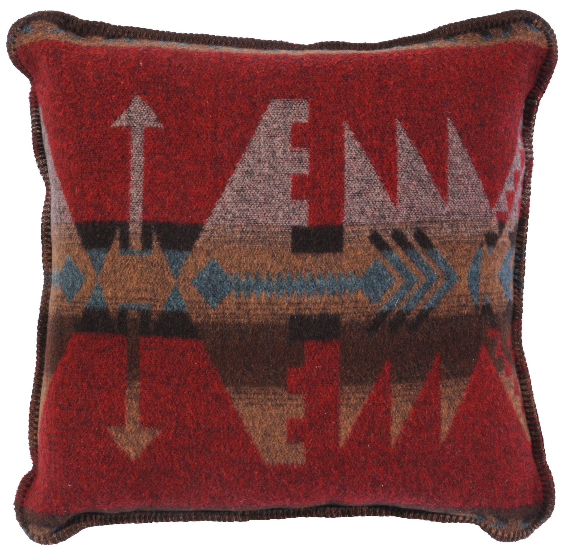 Yellowstone Bed Scarf & Pillow Set by Wooded River