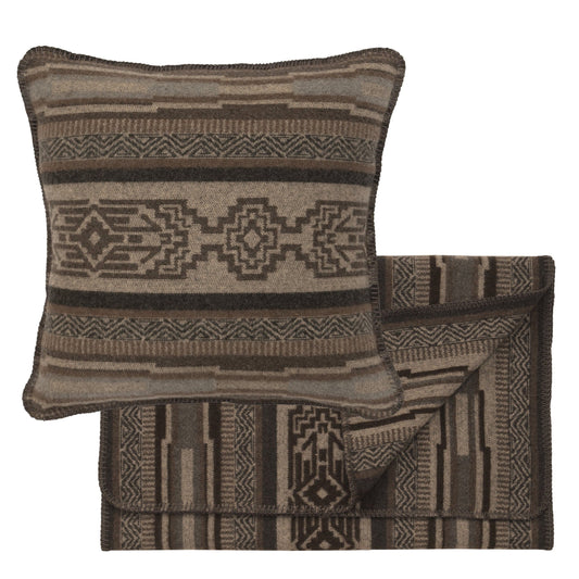 Lodge Lux Bed Scarf & Pillow Set by Wooded River