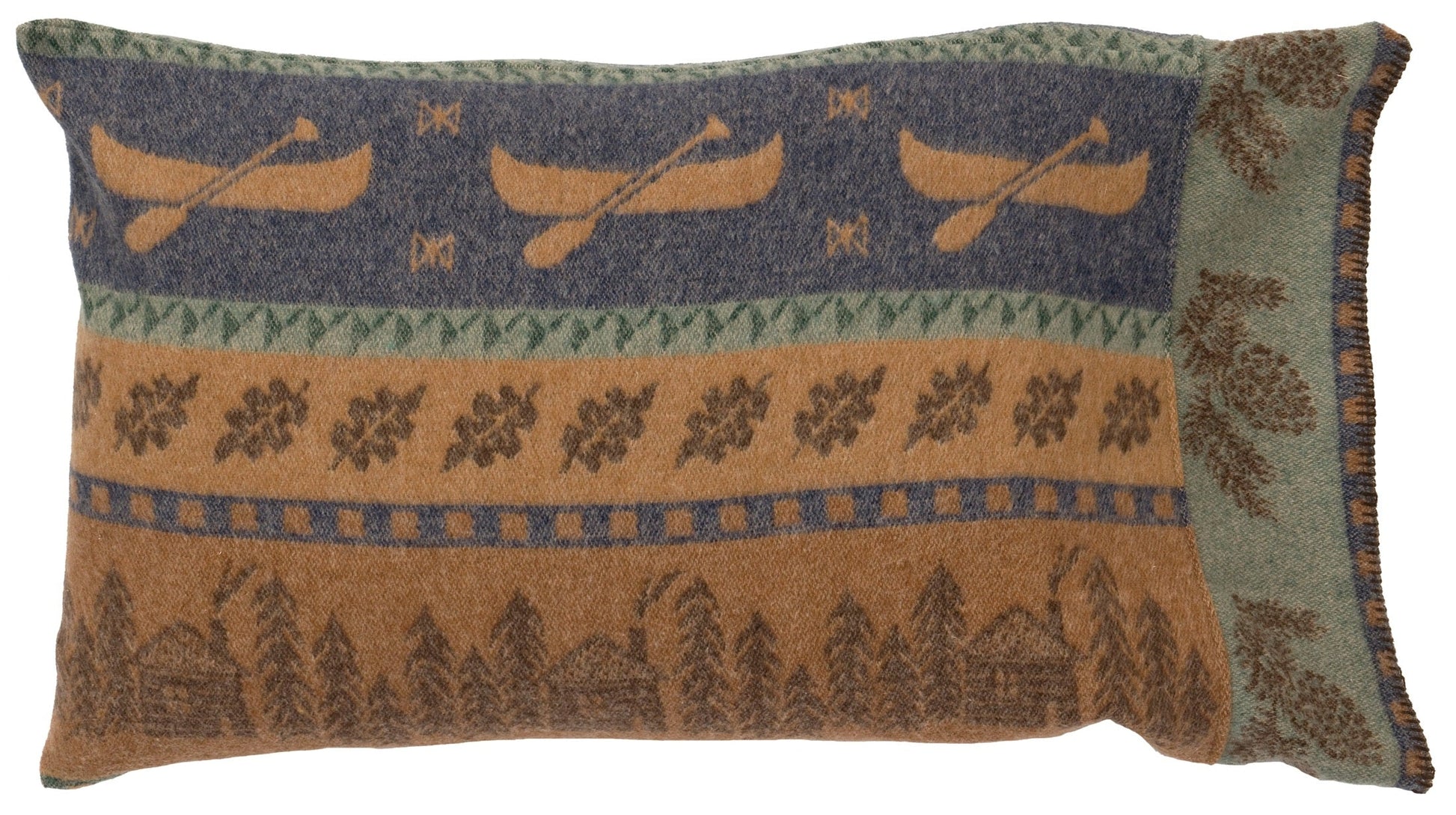 Lakeshore Pillow Sham by Wooded River