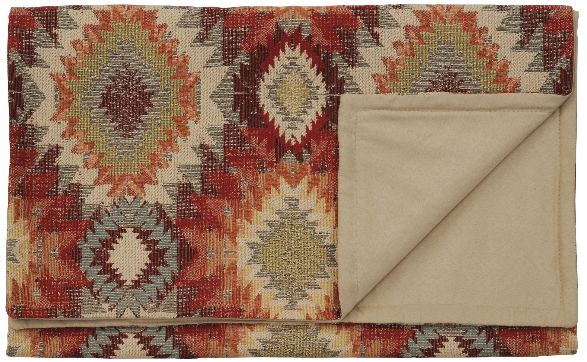 Yuma Sol Bed Scarf & Pillow Set by Wooded River