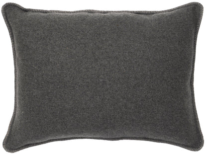Solid Greystone Pillow Sham by Wooded River
