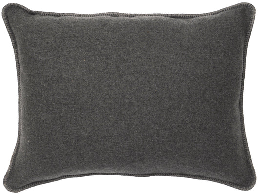 Solid Greystone Pillow Sham by Wooded River