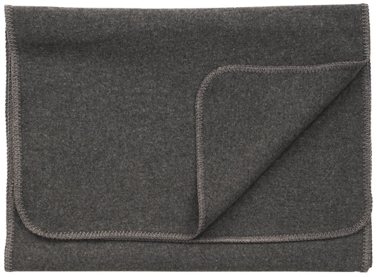 Solid Greystone Bed Scarf by Wooded River