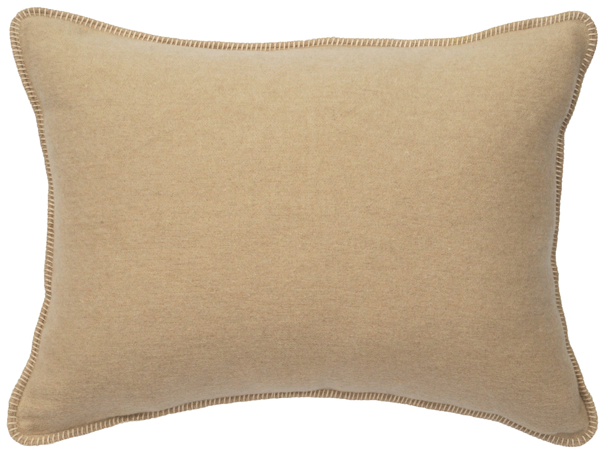 Solid Creme Pillow Sham by Wooded River