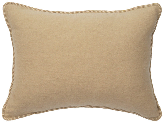 Solid Creme Pillow Sham by Wooded River