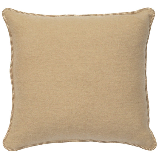 Solid Crème Euro Sham