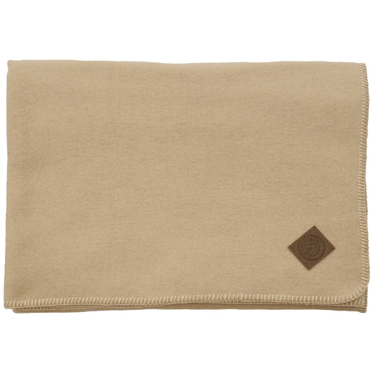 Solid Creme Throw by Wooded River