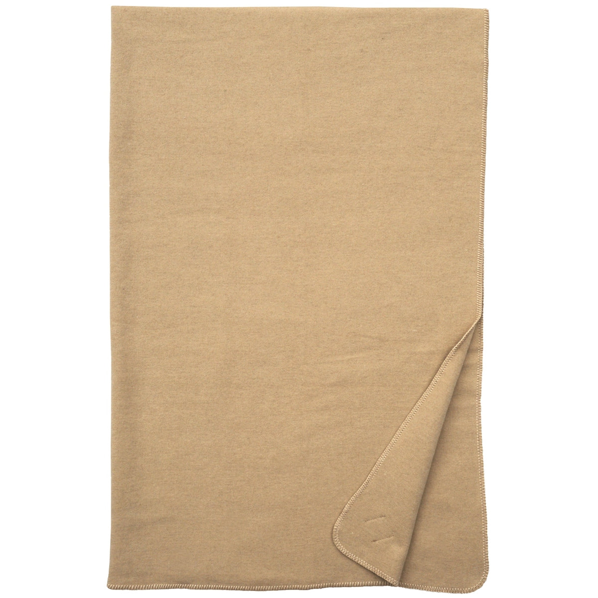 Solid Creme Throw by Wooded River