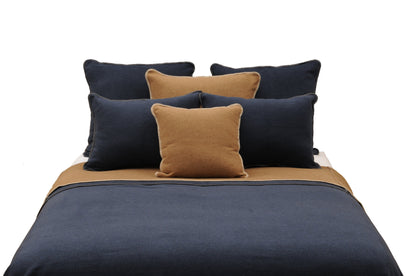 Solid Midnight Pillow Sham by Wooded River