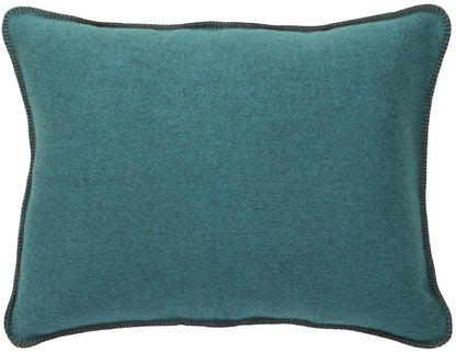 Solid Turquoise Pillow Sham by Wooded River
