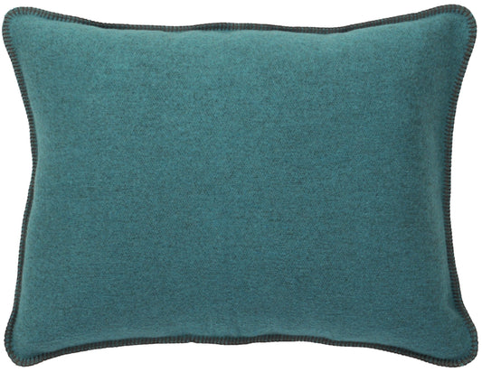 Solid Turquoise Pillow Sham by Wooded River
