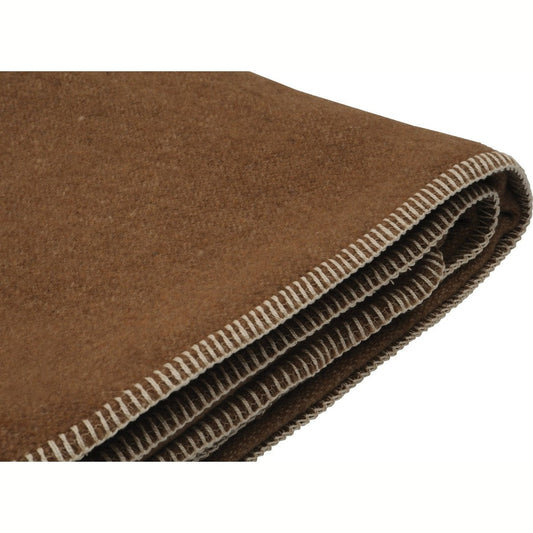 Solid Camel Throw