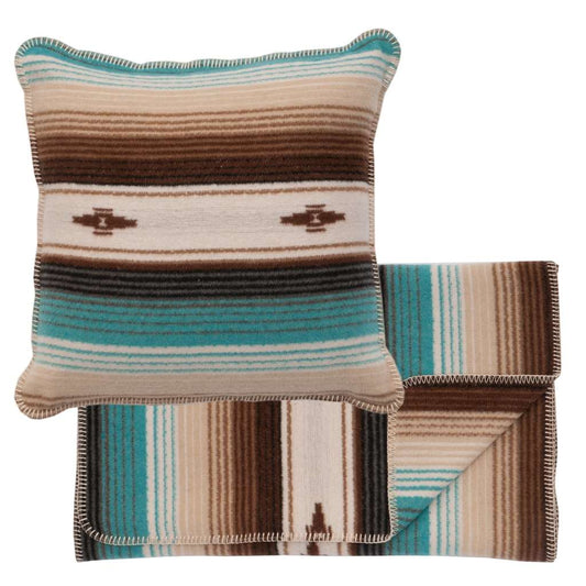 Zarape Bed Scarf & Pillow Set by Wooded River