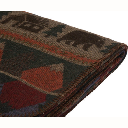 Cabin Bear Throw