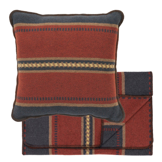 Lariat Bed Scarf & Pillow Set by Wooded River