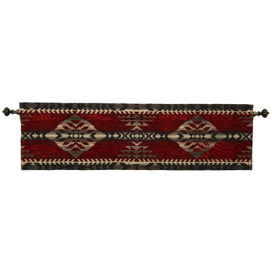 Gallop Claret Valance Retreat Home Furniture