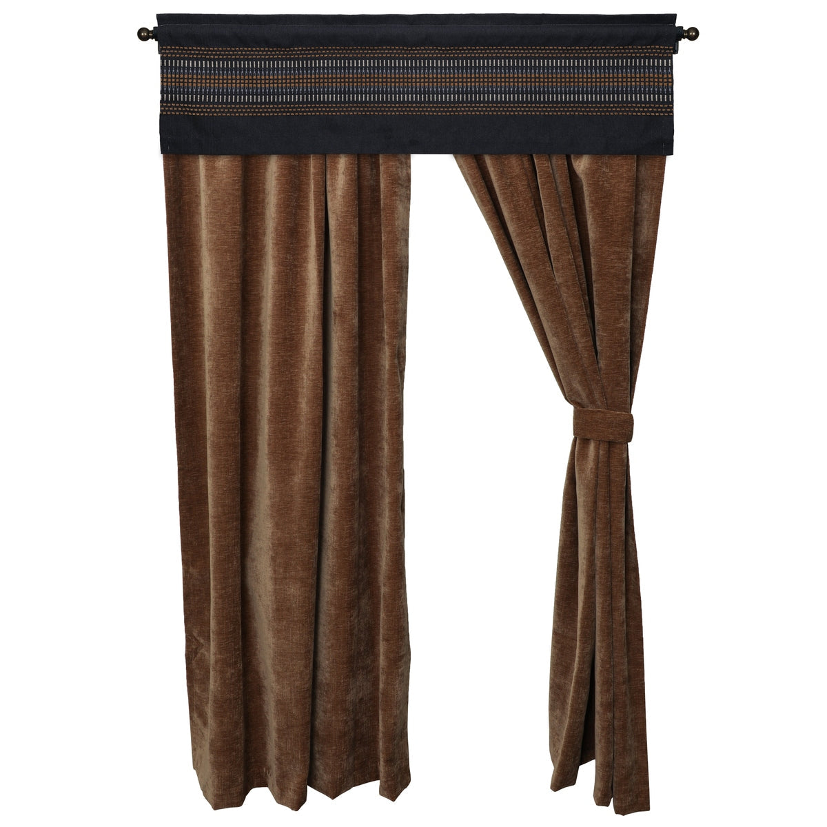 Moreno Midnight Drape Set Retreat Home Furniture