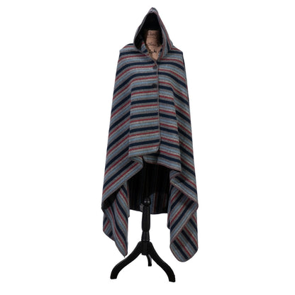 Alpine Stripe Hooded Throw
