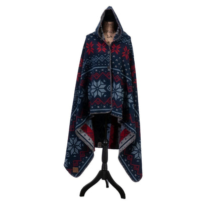 Nordic Hooded Throw