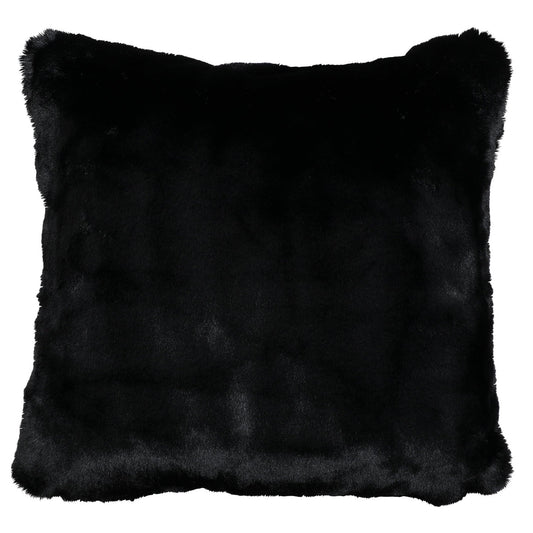 Black Bear Pillow - 18x18 Retreat Home Furniture