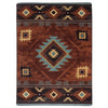 Whisky On The River - Rust-CabinRugs Southwestern Rugs Wildlife Rugs Lodge Rugs Aztec RugsSouthwest Rugs