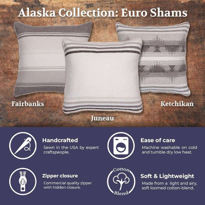 Alaska Juneau Euro Sham