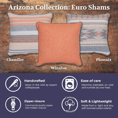 Arizona Winslow Euro Sham