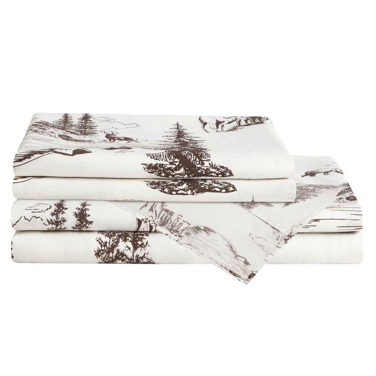200TC Cotton White Pine Sheet Set