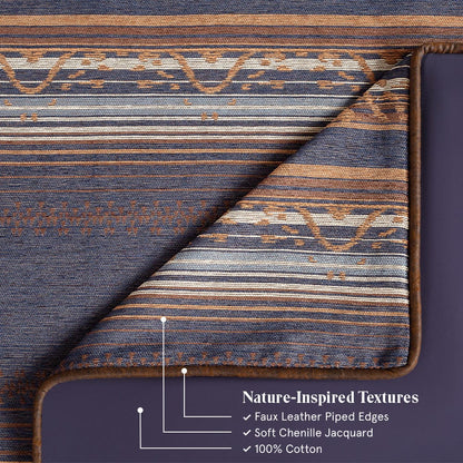 Estes Chenille Duvet Cabin Rugs and Furnishings