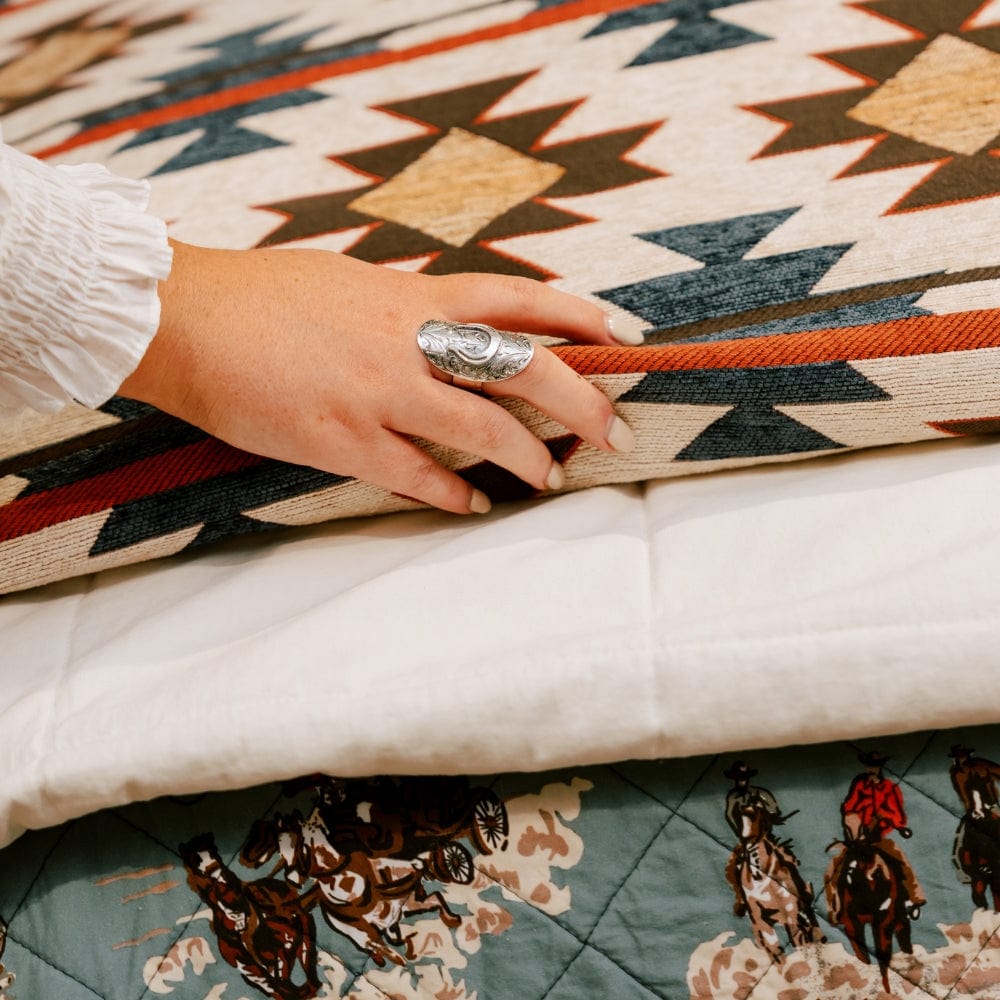 Mariella Chenille Duvet Cabin Rugs and Furnishings