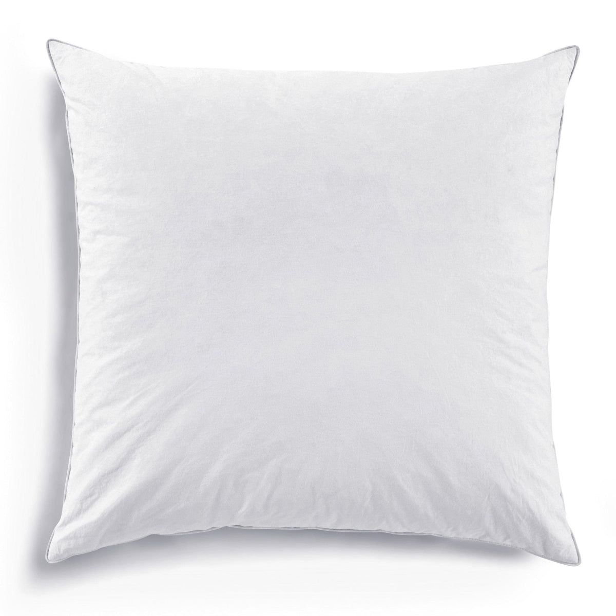 White pillow on a white background