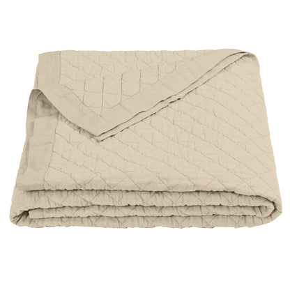 Linen Cotton Diamond Quilt Cabin Rugs and Furnishings