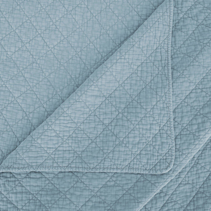 Stonewashed Cotton Gauze Quilt Cabin Rugs and Furnishings